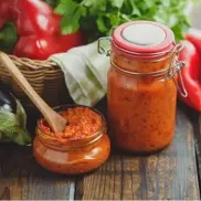 Ajvar / Roasted peppers / Olives Ajvar / Roasted peppers / Olives