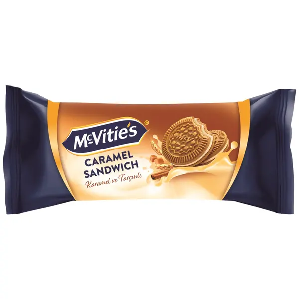 COOKIES OF CARAMEL AND CINNAMON FILLED WITH MILK CREAM-0