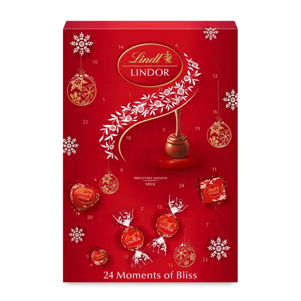 LINDOR ADVENT CALENDAR MILK TRUFFLES-0