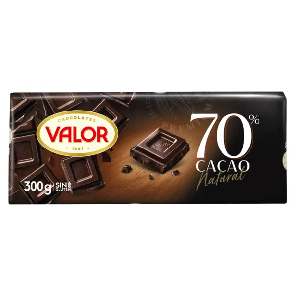 TAMNA ČOKOLADA 70% BEZ GLUTENA 300G-0