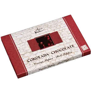 DARK CHOCOLATE WITH RED PEPPER