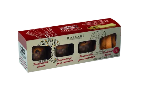 SET OD 4 MINI PANETTONEA