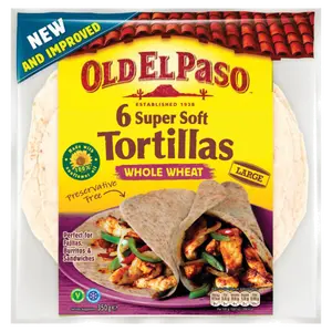 WHOLE WHEAT TORTILLA 25 CM