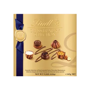 LINDT SWISS LUXURY CHOCOLATE BOX 143 g