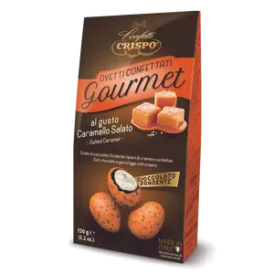 DARK CHOCOLATE EGGS - SALTY CARAMEL 150 g